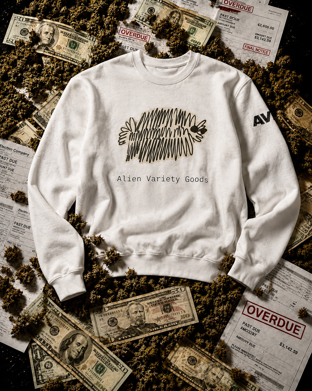 Unisex Lightweight Crewneck Sweatshirt