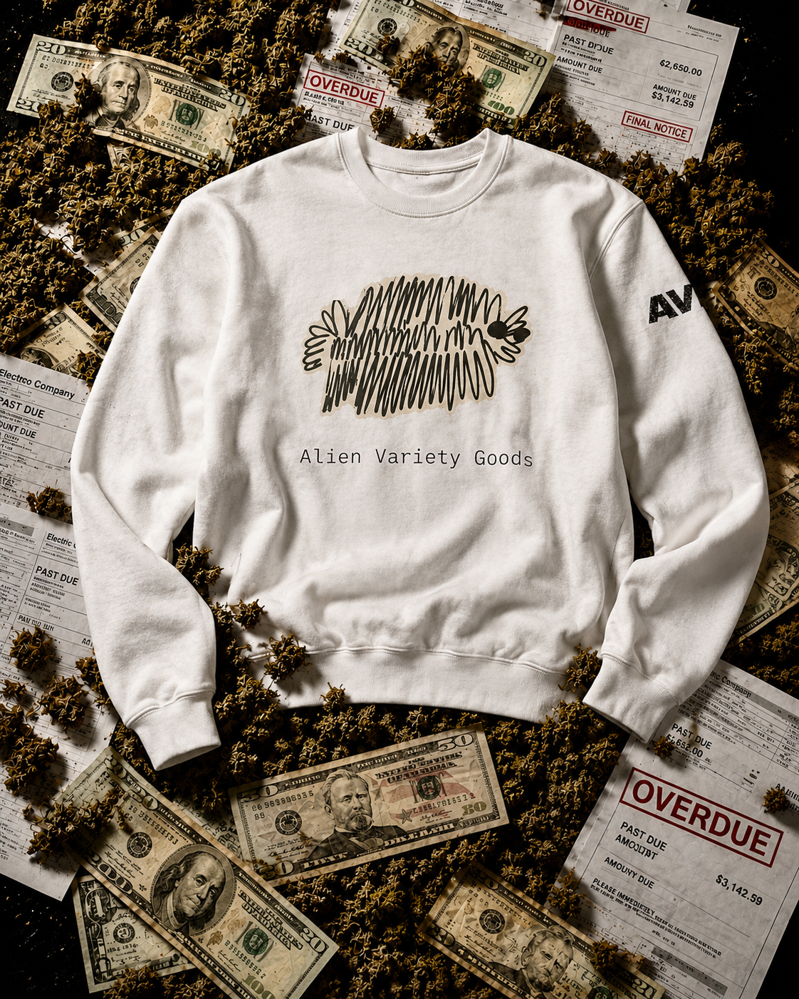 Unisex Lightweight Crewneck Sweatshirt